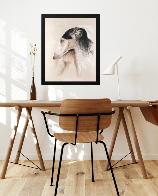 plakat-pies-chart-beata-losniewska-40x50.webp