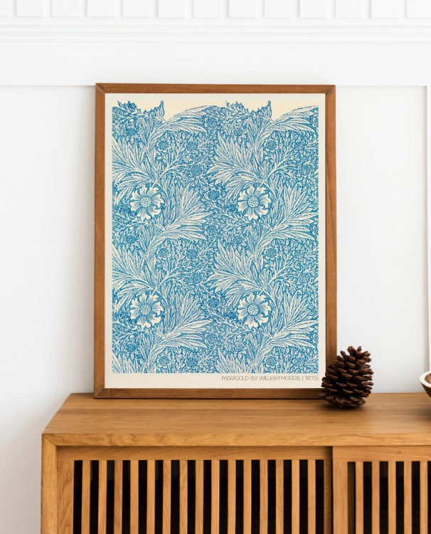 klimalia-plakat-grafika-marigold-William-Morris-30x40.webp