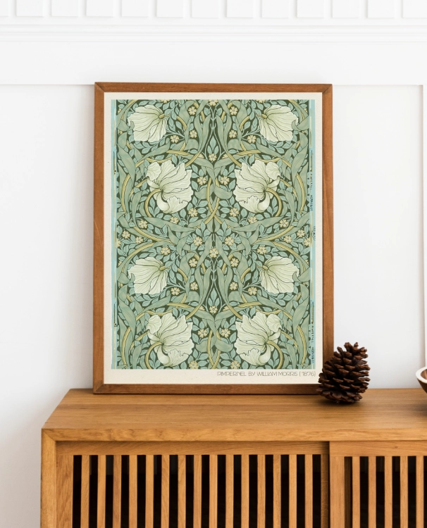 klimalia-plakat-grafika-pimpernel-William-Morris-30x40.webp
