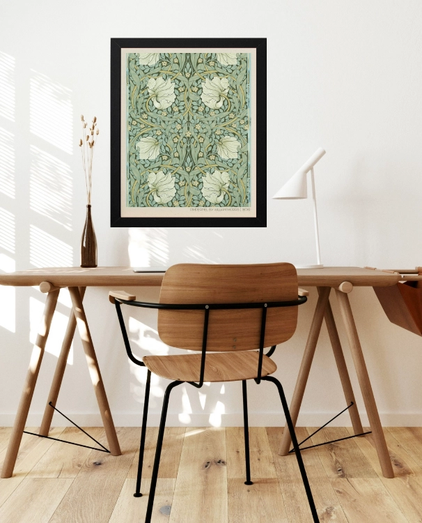klimalia-plakat-grafika-pimpernel-William-Morris-40x50.webp