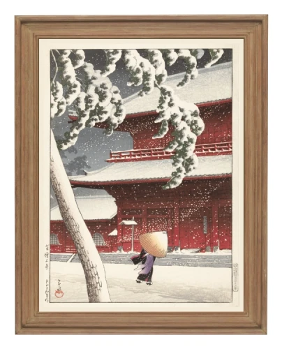klimalia-plakat-japonski-zimowy-pejzarz-hasui-kawase.webp